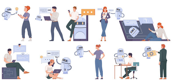 Illustration: AI transforming Small & Medium Businesses