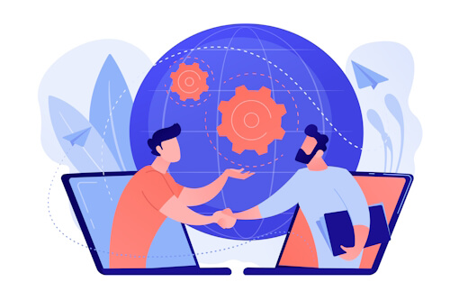 Illustration: partnership and data integration
