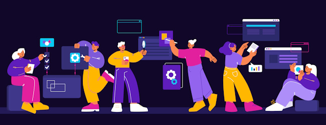 Illustration: Developer tools and utilities for Racine Tools platform